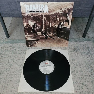 Pantera - Cowboys from hell 1st Press Vinyl Europe 1990 VG++