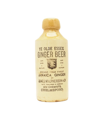 Ye Olde Essex Ingwer Bier gebraut von James Macpherson & Co. Chemiker Chelmsford. 
