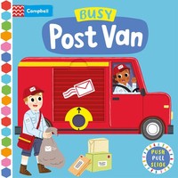 Busy Post Van | Campbell Books | Englisch | Campbell Busy Books | 2023