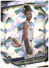 2025 Panini Prizm WNBA #141 Aziaha James Ice Prizms