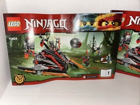 Lego Ninjago Boulder Blaster 70747 & 70624 With Manuals