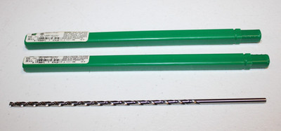 PRECISION TWIST DRILL 057410 5/32 HSS JOBBER DRILL BIT 8''L - QTY OF 2 - NEW