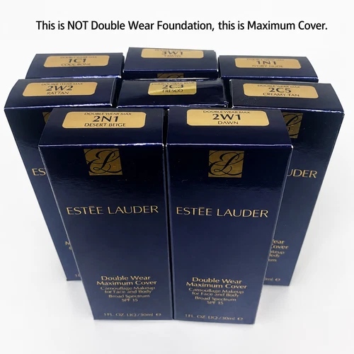 Estee Lauder Double Wear Maximum Cover Camouflage Makeup 1 Oz/ 30ml Choose Yours