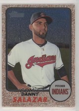 2017 Topps Heritage Chrome 220/999 Danny Salazar #THC-471 6ns