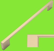 9 Pack Brushed Brass Cabinet Pulls 10 Inch 256MM Hole Centers Kitchen Cabinet