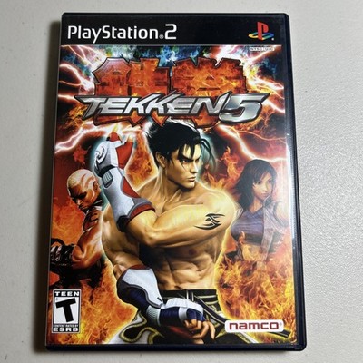 Tekken 5 (Sony PlayStation 2, 2005) PS2 Black Label CIB