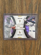 2025 Topps Welcome to the Club: “3x” Mvp Duals Barry Bonds, Shohei Ohtani /125🔥