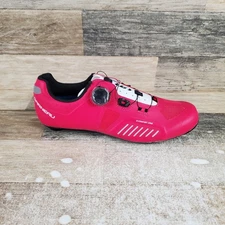 Garneau Carbon XZ Womens Cycling Shoes Sz 10 Pink Rose Dial System Low Top