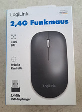 NEU   LogiLink Funkmaus kabellos 1000 dpi & 2...