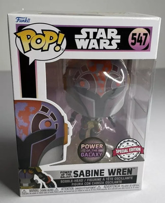 FUNKO POP! - SABINE WREN - 547   Star Wars   Power of the Galaxy Special   NEW  