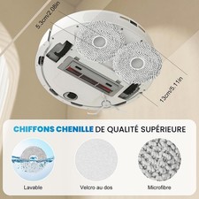 Alloytool 20 Pièces Accessoires pour Xiaomi X20+ Robot Aspirateur