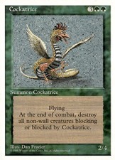 cockatrice mtg card [75] [Time Spiral Timeshifted] [Foil]  Face to Face Games Mint / near mint condition trading card Cockatrice Prices | Magic 4th
