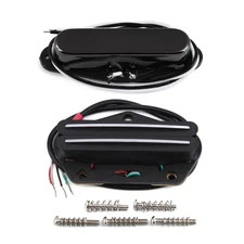 FLEOR JM Vintage Guitar Black Alnico 5 Single Coil Neck&Bridge Pickups 9-10K