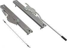 Universal Adjustable Seat Slider Dual Locking Rails Brackets Kit For Bucket Seat