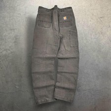Carhartt Grey Workwear Carpenter Pants Size 38x32