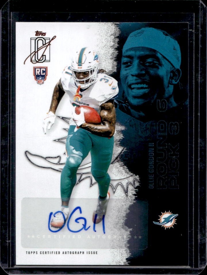 Ollie Gordon Topps Signature Class Autographs #126 Base