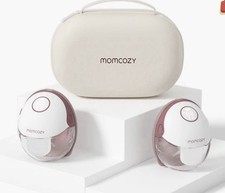 Momcozy Breast Pump Hands-Free Mobile Style M6 Wearable Breastfeeding Pump Pink