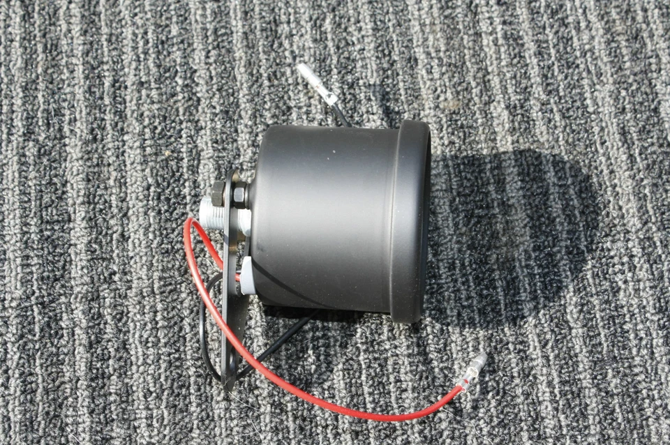 HONDA NEGRO Mini Tach Relación 1:7 Tacómetro Medidores CB200 CB350 CB450 CB550  Foto 2 de 4