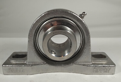 1 NEW KML SP207 PILLOW BLOCK WITH SUC207-20 BEARING INSERT NNB ***MAKE OFFER***