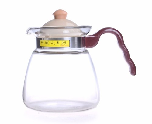 Japanese Style Direct Fire Heatable Glass Teapot Coffee Kettle Tea Maker 800ml - Picture 9 of 12