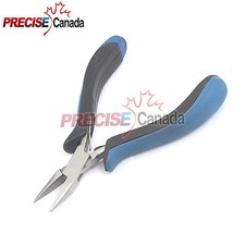 5" Multi-Purpose Chain Nose Beading Jewelery Making Pliers with Comfortable Grip