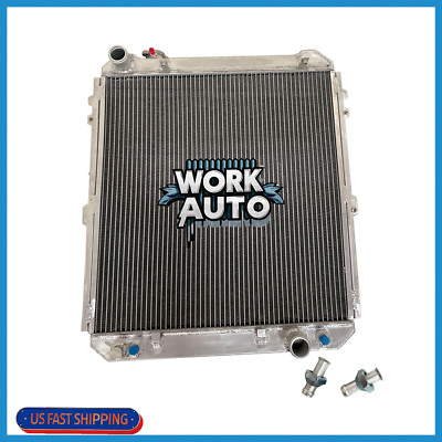 Aluminum Radiator Fits 1993-1996 Toyota Hilux Surf KZN130 1KZ-TE 3.0L TD AT&MT