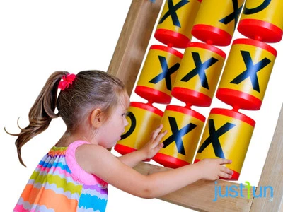 Tic Tac Toe Spinner OXO Kletterturm Garten Zubehör Spielplatz Baumhaus Spielhaus