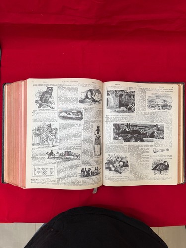1949 Masonic Bible Lodge Alter Presentation Cyclopedic Indexed Red Letter Hertel - Picture 13 of 15