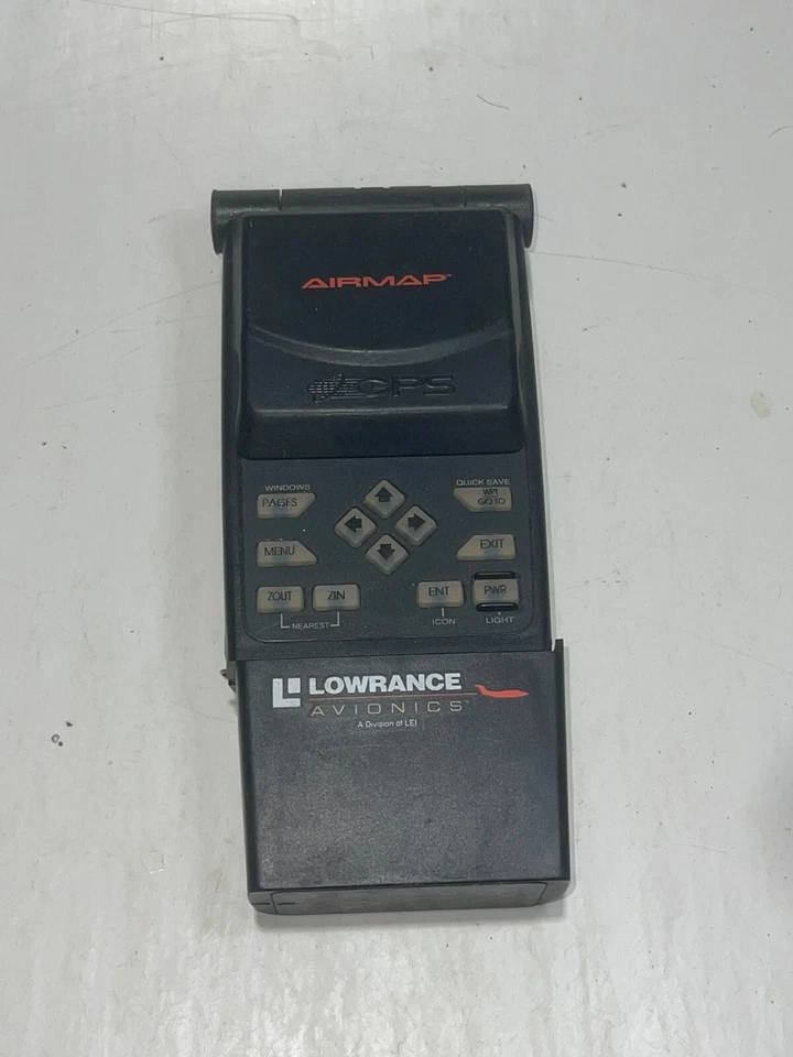 Receptor GPS Lowrance Avionics AirMap Negro Mapeo Aviación PARA REPUESTOS/REPARACIÓN Foto 2 de 4