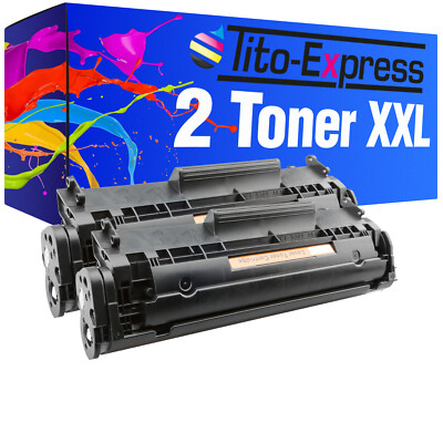 2 Toner XXL PlatinumSerie für HP 92A C4092A LaserJet 1100 A SE 3200