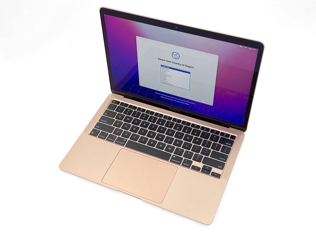 2020 Apple MacBook Air 13-inch M1 Chip 8GB RAM 256GB SSD Gold - Excellent