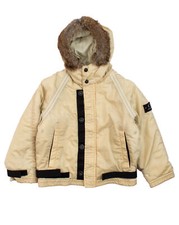 Boys CP Company Classic Vintage Hooded Short Parka Jacket Size S / 8 Years
