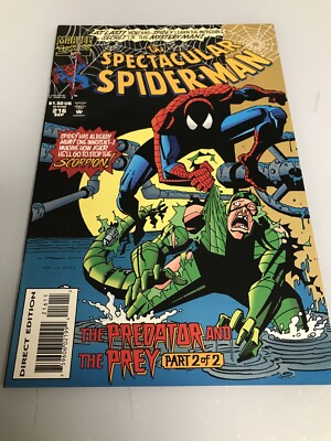 THE SPECTACULAR SPIDER-MAN #216 (-9.6) Scorpion | eBay