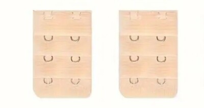 BH Verlängerung 2 Haken 3 Reihen Extender Erweiterung beige Set NEU