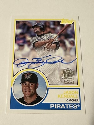 2023 Topps Archives - 1983 Fan Favorite Autographs #83FF-JK Jason Kendall (AU)