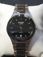 Boccia Titanium + Ceramic quartz watch 3628-01
