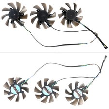 75mm For Graphics MSI XFX Radeon VII HBM2 16G/AMD Radeon VII 16GB Graphics Fan