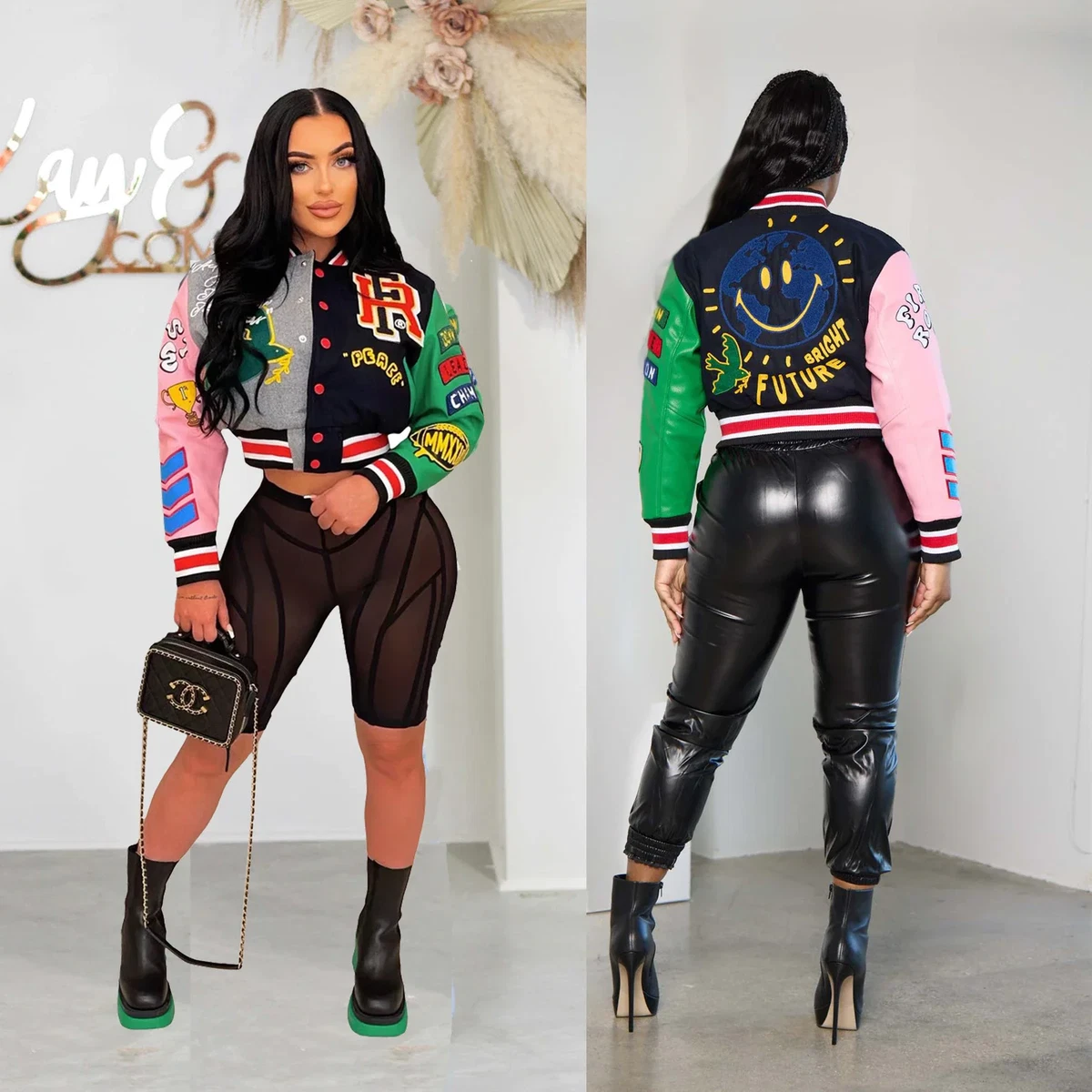 Womens cheap streetwear jackets
