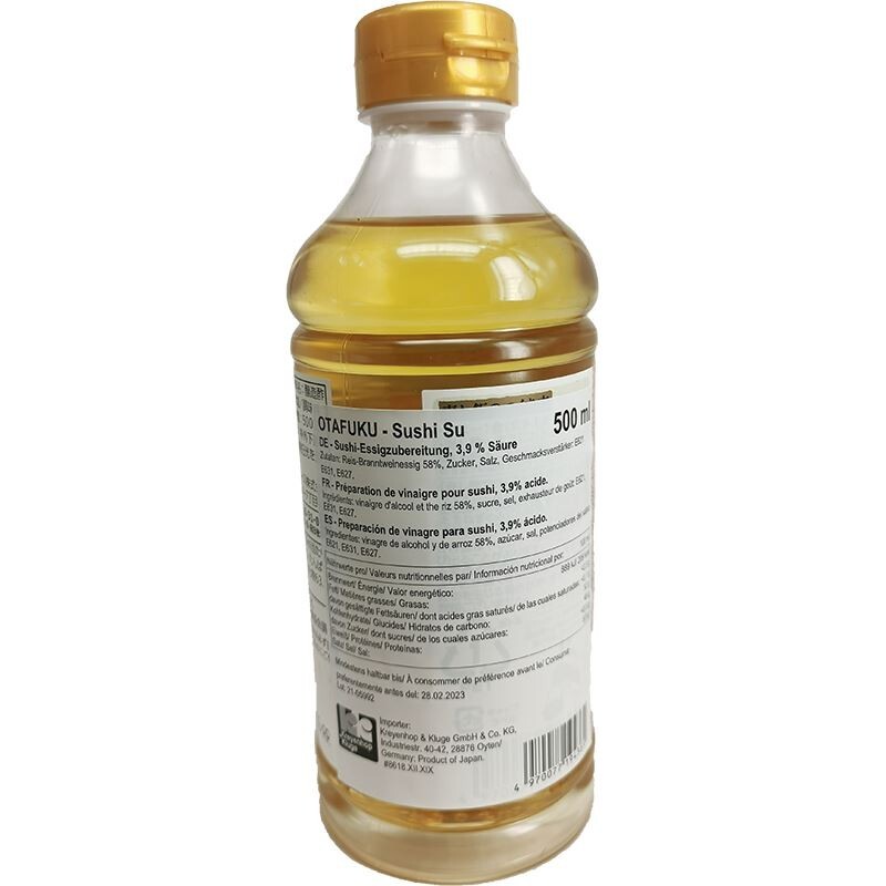 Otafuku Japanese Sushi Vinegar 500mL for sushi rice seasoning eBay