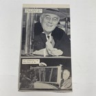 Vtg newspaper Photo President Roosevelt FDR waving Scottie Fala Dog