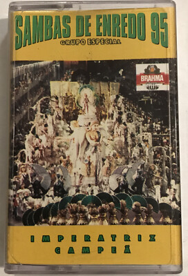 Sambas de Enredo 95 - Grupo Especial Cassette 1994 RCA   7432124542-4 BRAZIL