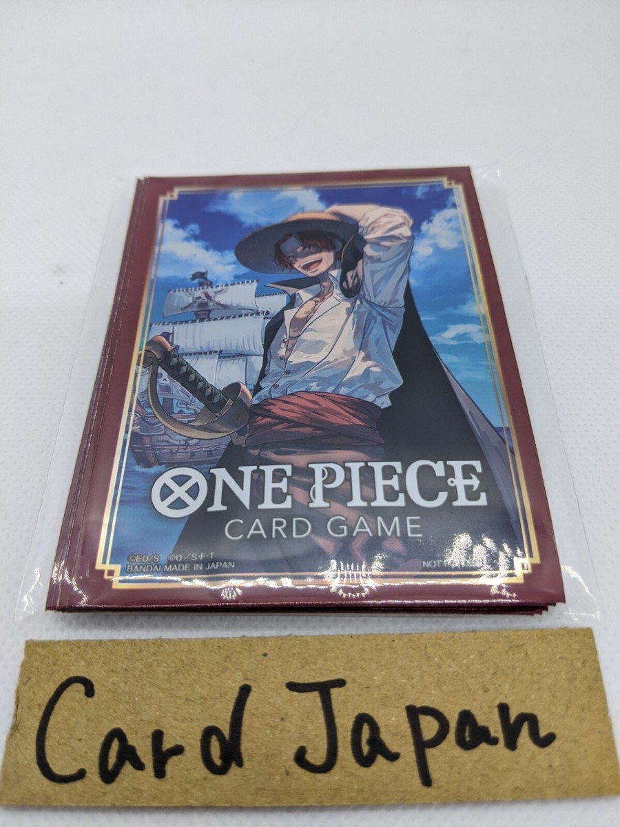 ONE PIECE CARD GAME 10枚セット Shanks 10 Sleeves 2023 One Piece Card Game Official TCG /A2