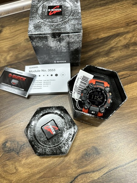 Casio G-shock GW-9500-1A Orange Color