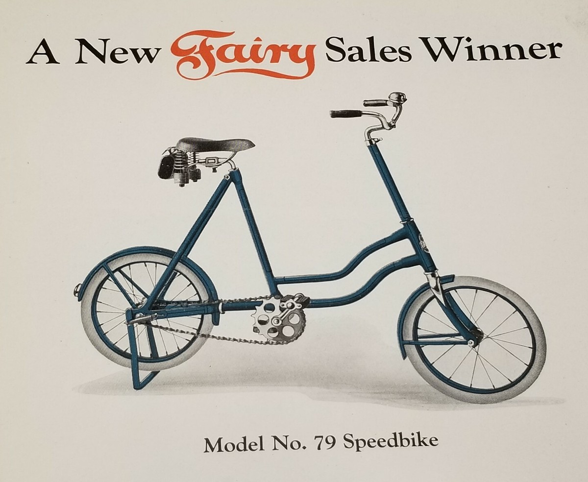【OHIO】BICYCLE2008 election edition ANTIQUE ADVERTISING FLYER NEW FAIRY SPEEDBIKE COLSON COMPANY