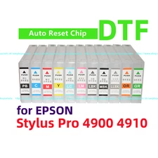 11 Empty Refillable Ink Cartridge for Stylus Pro 4900 Printer T653 653 for DTF
