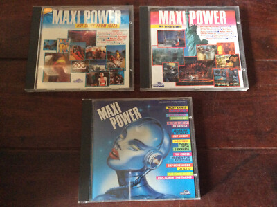 Maxi Power Ibiza NY Giants [3 CD Alben] BVSMP Depeche Mode YELLO FANCY 80er 80s