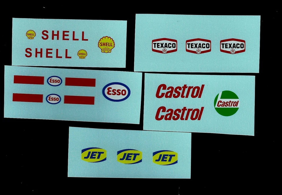 MATCHBOX CUSTOM/CODE 3 TRANSFERS/DECALS FOR 25c BEDFORD TANKER