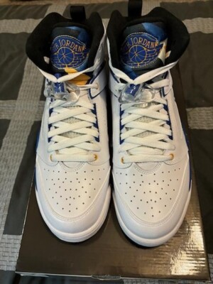 JORDAN SIXTY PLUS RETRO LANEY 2009 WHITE/DEL SOL-VARSITY