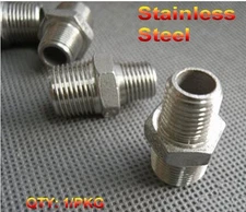 Fitting Metric Male M14 M14X1.5 to Pipe 1/8" NPT Gauge Adapter Meter