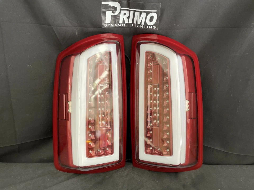 2007-2008 Dodge Ram Pre-Built LED Tail lights with color match paint - Image 4 of 4